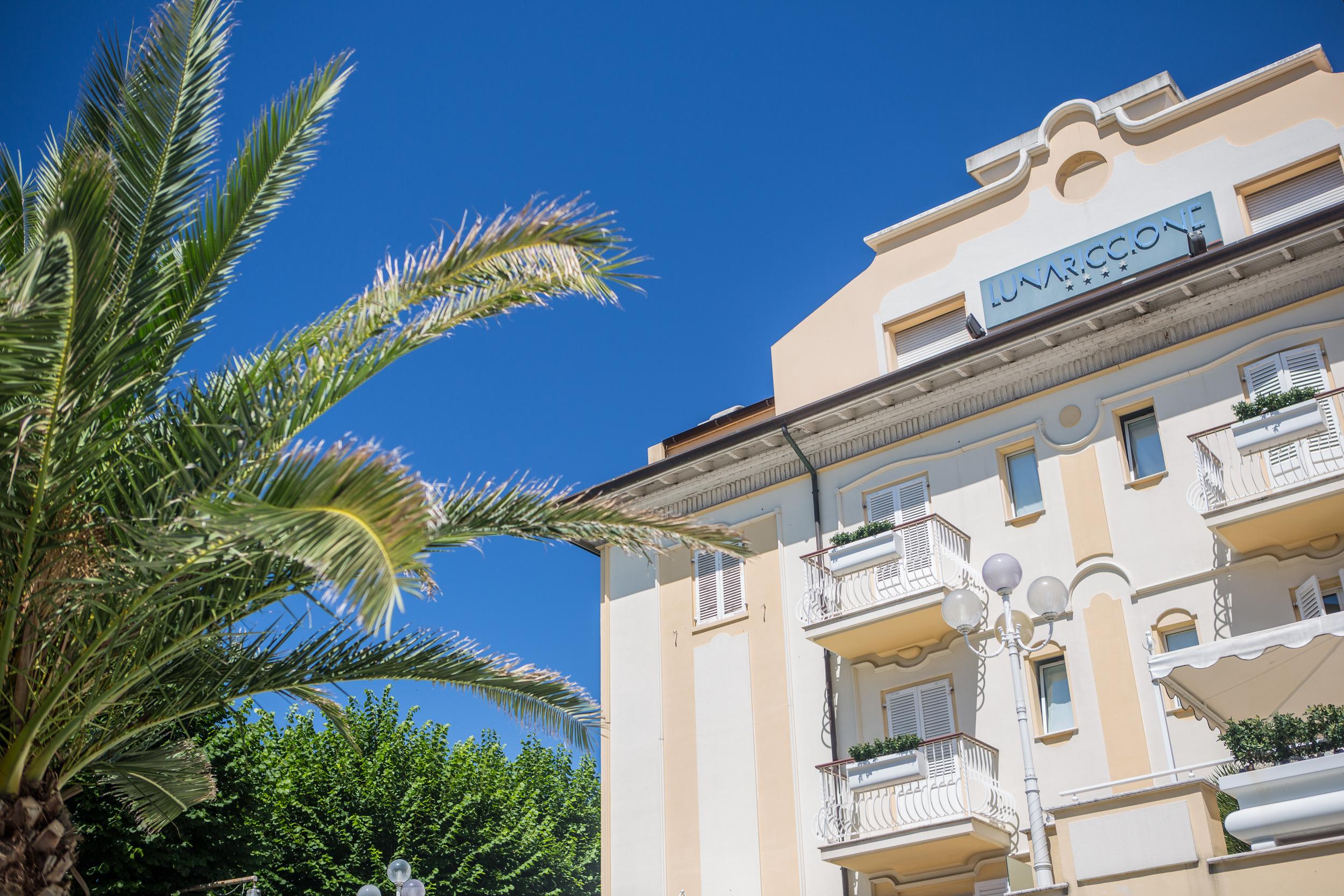 Hotel Luna Riccione E Aqua Spa Only Adults +12 Zewnętrze zdjęcie