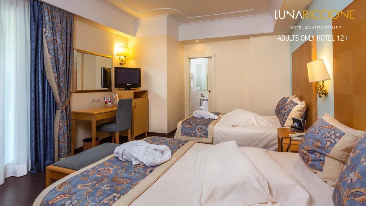 Hotel Luna Riccione E Aqua Spa Only Adults +12 Zewnętrze zdjęcie