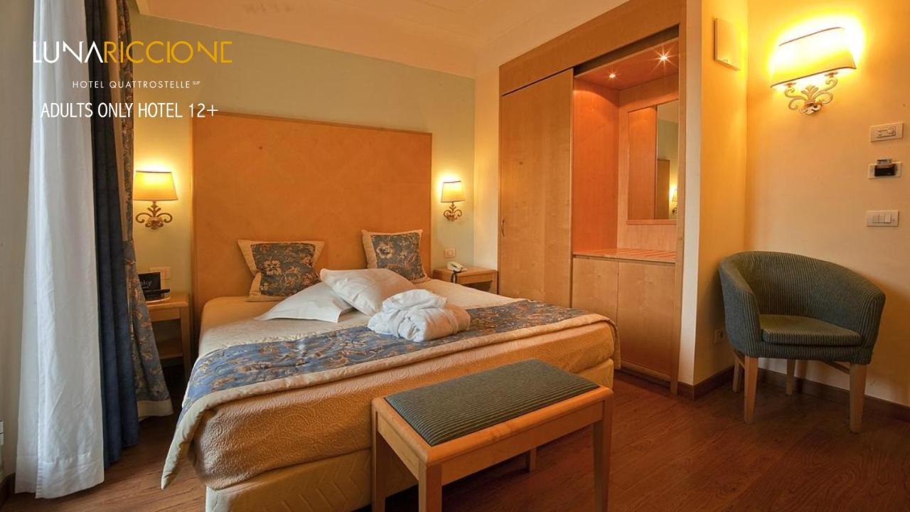 Hotel Luna Riccione E Aqua Spa Only Adults +12 Zewnętrze zdjęcie