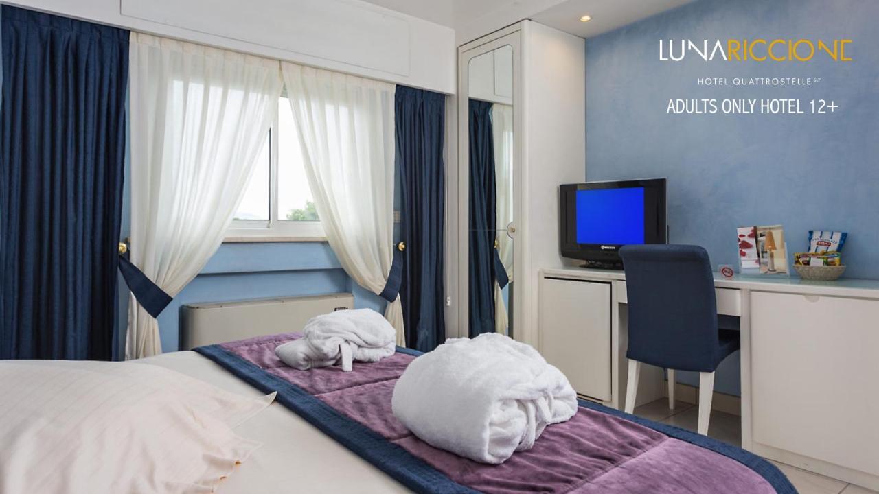 Hotel Luna Riccione E Aqua Spa Only Adults +12 Zewnętrze zdjęcie