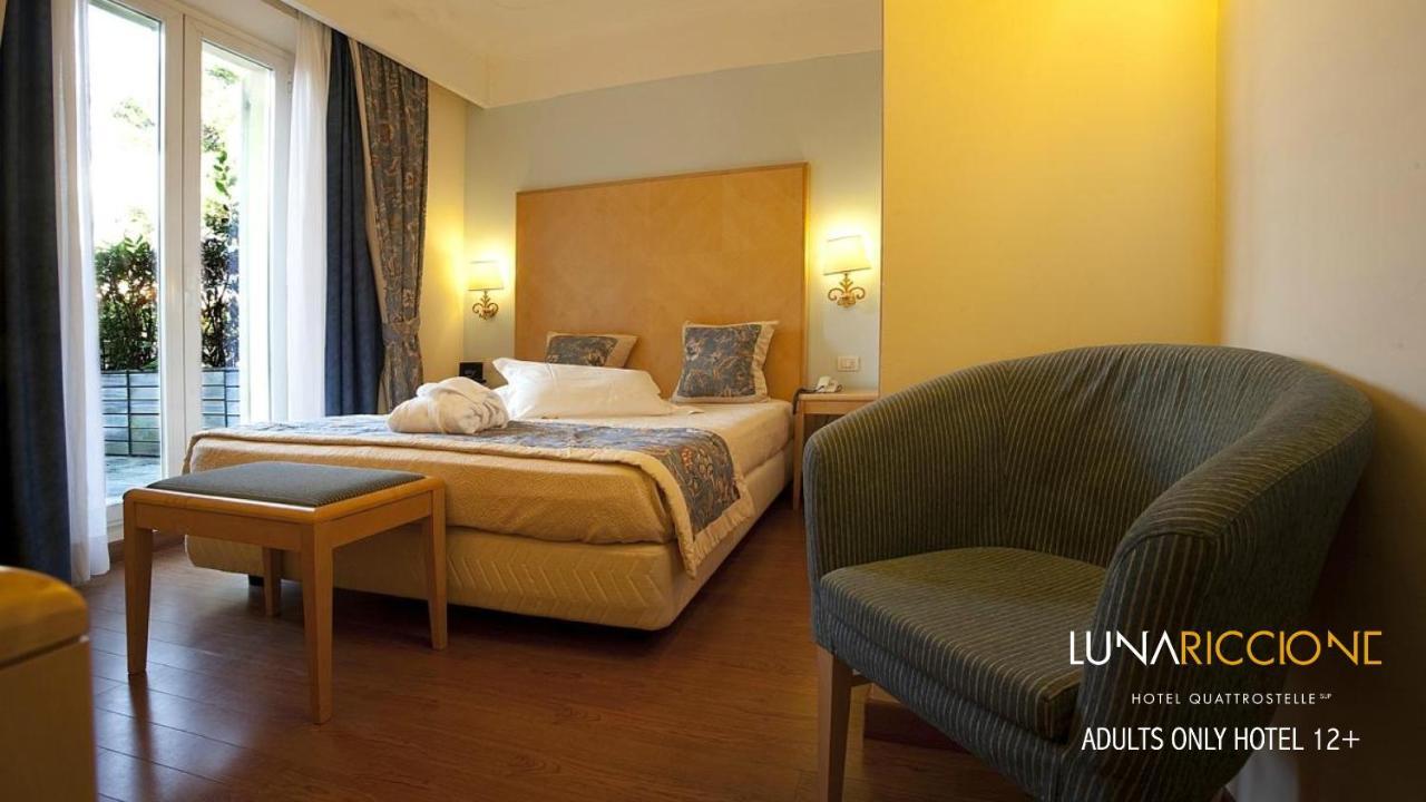 Hotel Luna Riccione E Aqua Spa Only Adults +12 Zewnętrze zdjęcie